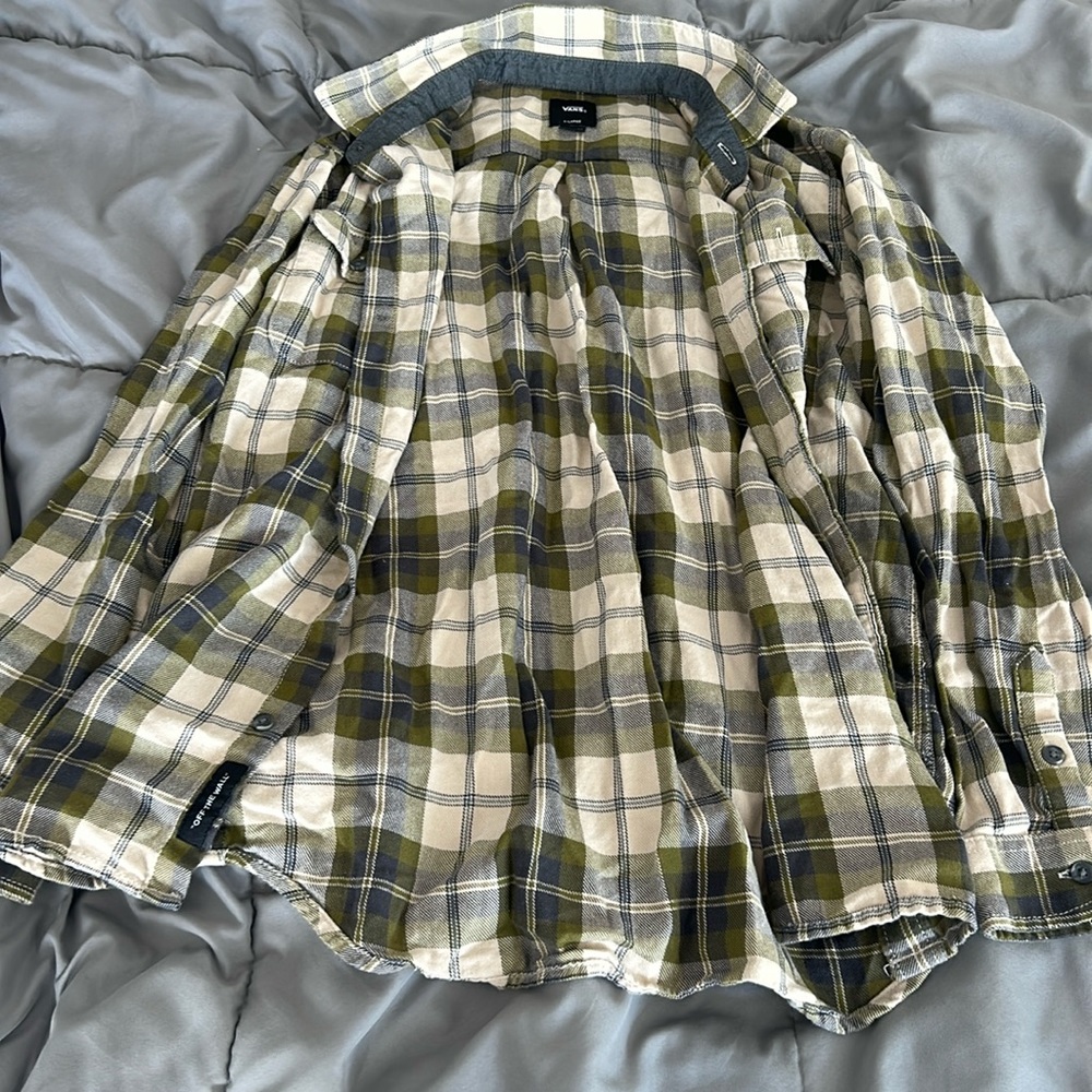 Kids Size XL Vans Flannel